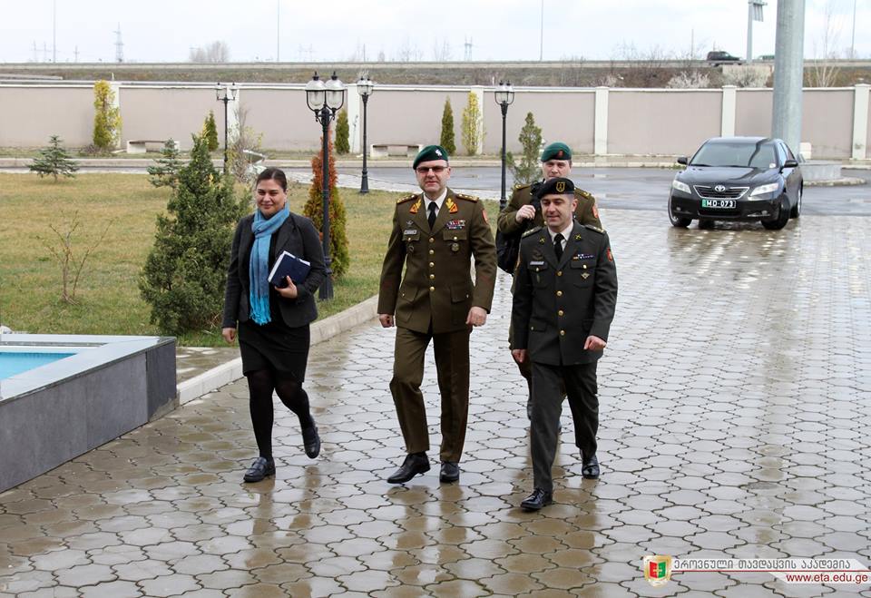 Baltic Defence College Delegation at the National Defence Academy